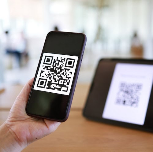 QR-Codes erleichtern die Weitergabe von Informationen